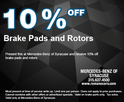 10% Off Brake Pads & Rotors